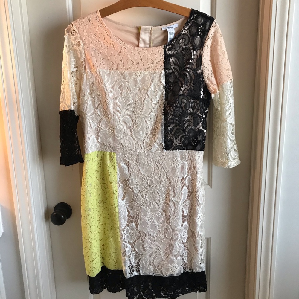 Lace mini dress